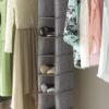 Whitmor Hanging Shoe Shelves - Crosshatch Gray - Image 3