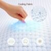 4 Inch Gel Bamboo Memory Foam Mattress Topper, Twin XL Size, Reversible Cooling & Warm Bed Topper Washable Cover, Triple Layer Foam for Pain Relief, Medium Firm, CertiPUR-US Certified - Image 6