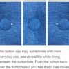 WOWMAX Multifunctional Upholstered Headboard Pillow Twin, Button Tufted Headboard Pillows, Portable Dorm Room Fabric Head Board Removable and Washable Velvet Deep Blue - Image 6