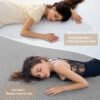 4 Inch Gel Bamboo Memory Foam Mattress Topper, Twin XL Size, Reversible Cooling & Warm Bed Topper Washable Cover, Triple Layer Foam for Pain Relief, Medium Firm, CertiPUR-US Certified - Image 7