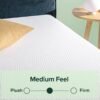 ZINUS Cooling Essential Memory Foam Mattress, Twin, White - Image 7
