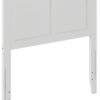 Twin Panel Headboard in White - Image 2