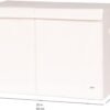 3 Sprouts Recycled Fabric Toy Chest Storage Box - Extra Large Toy Storage Box, Sturdy Toy Bins - Kids Organizer for Bedroom - Toybox Basket with Lid for Kids, Toddlers, Boys, Girls - Solid Cream - Image 5