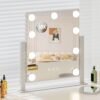 Vanity Mirror with Lights, Small Makeup Mirror with Lights 9 LED Bulbs for Makeup Desk, 3 Color Lighting Modes, 360°Rotation - Image 7
