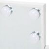 Vanity Mirror with Lights, Small Makeup Mirror with Lights 9 LED Bulbs for Makeup Desk, 3 Color Lighting Modes, 360°Rotation - Image 9