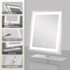 Beelux Lighted Makeup Mirror, 12In Vanity Mirror with Lights,Three Color Lighting Modes,10X Magnification Mirror,Smart Touch Control - Image 7