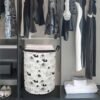 19.7" Round Canvas Large Clothes Basket Laundry Hamper with Handles,Waterproof Cotton Storage Organizer Perfect for Kids Boys Girls Toys Room, Bedroom, Nursery,Home,Gift Basket(elephant) - Image 6