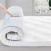 BedStory 3 Inch Memory Foam Mattress Topper Twin, Gel Copper Infused Bed Toppers, Soft Foam Mattress Topper with Removable Cover - Image 2