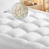 Baauye 3 Inch Memory Foam Mattress Topper Twin XL for Back Pain, Soft Ergonomic Pillow Top Mattress Topper with Deep Pocket fits up to 21", Extra Thick Mattress Pad with 4X Support, Bed Topper - Image 2