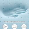 BedStory 3 Inch Memory Foam Mattress Topper Twin, Gel Copper Infused Bed Toppers, Soft Foam Mattress Topper with Removable Cover - Image 5