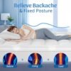 Baauye 3 Inch Memory Foam Mattress Topper Twin XL for Back Pain, Soft Ergonomic Pillow Top Mattress Topper with Deep Pocket fits up to 21", Extra Thick Mattress Pad with 4X Support, Bed Topper - Image 7