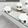 Vanity Mirror with Lights,9.8"x11.8"LED Mirror Makeup,Light up Mirror with 9 Dimmable LED Bulbs for Bedroom,3 Colors Modes,Touch Control,(White) - Image 5