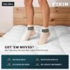 Texas Linen Co. Twin XL Cooling Mattress Topper, Pillow-Top Optimum Thickness, Soft 100% Cotton Fabric, Breathable & Plush Quilted Down-Like Fill, Snug Deep Pocket fit White - Image 6