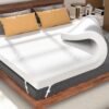 3 Inch Gel Memory Foam Mattress Topper Twin XL, Cooling Mattress Topper with Removable & Washable Bamboo Cover, CertiPUR-US Certified - Image 7