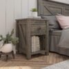Ameriwood Home 5683213COM Farmington, Nightstand, Weathered Oak - Image 3