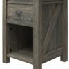 Ameriwood Home 5683213COM Farmington, Nightstand, Weathered Oak - Image 6
