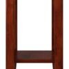 AFI, Mission, Solid Hardwood Side Table, 14 in, Set of 2, Walnut - Image 9