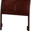 Twin Sleigh Headboard in Walnut - Image 2