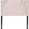 Baxton Studio Headboards, Twin, Light Pink - Image 5