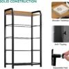 YITAHOME Fabric Dresser with 5 Drawers, Fabric Dresser, Organizer Unit for Bedroom(Dark Grey) - Image 9