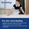 VA3 Z Cube Mattress Topper, Dorm Topper Premium 4 Inch Mattress Topper in A Box Mattress Two-Sided Mattress Plush Top Firm Bottom Edge Support Euro Top Memory Foam High Density Foam (Queen) - Image 8