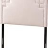 Baxton Studio Headboards, Twin, Light Pink - Image 2