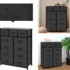 AZL1 Life Concept 11-Drawer Dresser, Fabric Storage Tower for Bedroom, Living Room, Large Tall Dressers for Bedroom with Wooden Top and Metal Frame, Bedroom Dressers & Chests of Drawers, Dark Grey - Image 7