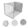 Zerodeko 1pc Metal Trash Can Wastepaper Basket Waste Paper Basket Waste Paper Container Storage Basket Household Trash Can Household Supplies Office Ash-bin Garbage Basket Iron Trash Basket - Image 8