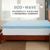 4" EcoWave Memory Foam Mattress Topper (Twin) - Image 4