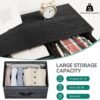 YITAHOME Fabric Dresser with 5 Drawers - Storage Tower with Large Capacity, Organizer Unit for Bedroom, Living Room & Closets - Sturdy Steel Frame, Wooden Top & Easy Pull Fabric Bins - Image 6