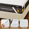 YITAHOME Queen Size Mattress Topper 3 Inch Cooling Memory Foam Bed Topper with High Density Soft Foam-Relieve Back Pain, Foam Mattress Pad with Removable Cover - Image 8