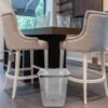 STOBOK Garbage Can Trash Can Transparent Trash Bin Convenient Trash Basket Convenient Trash Bucket Bedroom Waste Can Trash Container Home Waste Basket Paper Storage Basket Office Pp - Image 10