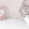 WiberWi Home Office Desk with Drawers White Modern Writing Computer Desk, Small Makeup Vanity Table Desk for Bedroom, Study Table for Home Office - Image 6