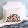The Original Dormpillow- Portable Cushion Twin Headboard for Dorm, Lofted, Bunk Beds. Fill The Gap. Lightweight. Sturdy. Updated Cotton Canvas, Washable Cover. The Stylish Dorm Headboard - Image 2